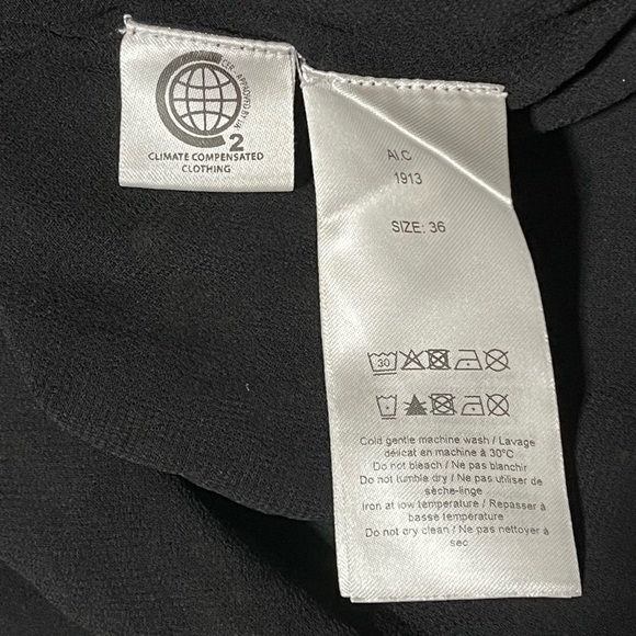 Ganni Floral Print Georgette Wrap Dress, Small - Picture 11 of 15